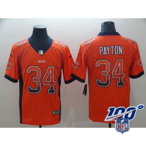 walter payton orange jersey